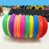 Maxbell 20Pcs 3D Printer Filament 1.75mm 3D Drawing Printer Pen Spool Roll Printing