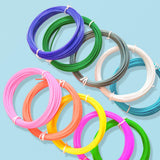 Maxbell 20Pcs 3D Printer Filament 1.75mm 3D Drawing Printer Pen Spool Roll Printing