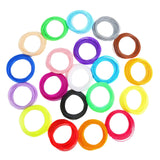 Maxbell 20Pcs 3D Printer Filament 1.75mm 3D Drawing Printer Pen Spool Roll Printing