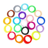 Maxbell 20Pcs 3D Printer Filament 1.75mm 3D Drawing Printer Pen Spool Roll Printing