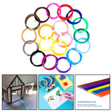 Maxbell 20Pcs 3D Printer Filament 1.75mm 3D Drawing Printer Pen Spool Roll Printing