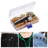 Maxbell 5/8/10/12mm Leathercraft Eyelets + Punch Tools Kits Grommets Rings 12mm