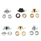 Maxbell 5/8/10/12mm Leathercraft Eyelets + Punch Tools Kits Grommets Rings 8mm