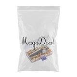 Maxbell 5/8/10/12mm Leathercraft Eyelets + Punch Tools Kits Grommets Rings 8mm