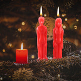 Maxbell 3D Candle Mold Humanoid Fondant Tools Making Supplies Ornaments Candles Wax