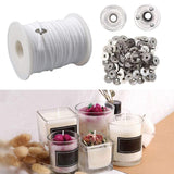 Maxbell Candle Making Tool Kit Craft Tools With Cotton Core Candle Wicks 18 shares