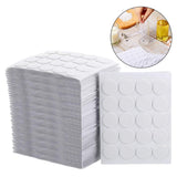 Maxbell 100pcs White Steady in Hot Wax Double-Sided Fixed Glue for Candle DIY Making