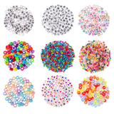 Maxbell Spacer Beads Square Small Bracelet Beads DIY Kit for Charms Jewelry Making