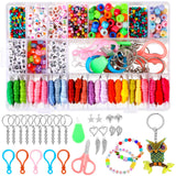 Maxbell Spacer Beads Square Small Bracelet Beads DIY Kit for Charms Jewelry Making