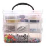 Maxbell Jewelry Making Tools Kit Charms Findings Spacer Beads Crafts Pendant DIY 1711pcs