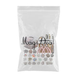 Maxbell Jewelry Making Tools Kit Charms Findings Spacer Beads Crafts Pendant DIY 1711pcs