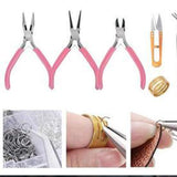 Maxbell Jewelry Making Tools Kit Charms Findings Spacer Beads Crafts Pendant DIY 1711pcs