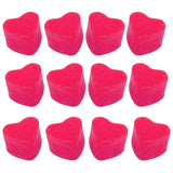 Maxbell 12x Heart Shaped Candle Wax Dyes Soy Wax for Candle Handmade Supplies Pink