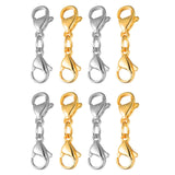 Maxbell 8x Alloy Lobster Clasps Claw Jewelry Making for Keyring Necklace 23mm