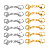 Maxbell 8x Alloy Lobster Clasps Claw Jewelry Making for Keyring Necklace 23mm