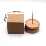 Maxbell Wooden Bead Spinner Bowl Spin Bead Loader for Workshop Jewelry Making Tool