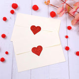 Maxbell 500x Love Stickers Packaging Tags Labels Decor Cards Scrapbook Gift Crafts 2.5cm
