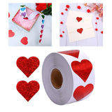 Maxbell 500x Love Stickers Packaging Tags Labels Decor Cards Scrapbook Gift Crafts 2.5cm