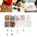 Maxbell 530Pcs Earring Backs Kit Bullet Butterfly Shape Women Girls Jewelry Making