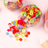Maxbell 300Pcs Resin Buttons Scrapbooking Flat Back for Sewing DIY Crafts Clothe