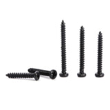 Maxbell 250 Pieces M2 Self Tapping Screw DIY Drilling Screws Assortment Kit Black