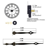 Maxbell Replacement Quartz Clock Movement Mechanism High Torque Replace Part