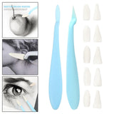 Maxbell Art Sketch Wipe Knife 10 Sponge Heads Wipe Pen Student Sketch Tool