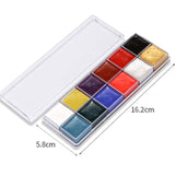 Maxbell Waterproof Makeup Tool Washable Portable for Carnivals Adults Kids Children