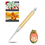 Maxbell Fruit Carving Tool Set culinary Food Stainless Steel Kitchen Home