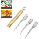Maxbell Fruit Carving Tool Set culinary Food Stainless Steel Kitchen Home