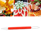 Maxbell Portable Carving Knife Vegetable Fruit Poke Restaurant Chef Broach 17.3cm