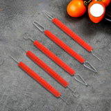 Maxbell Portable Carving Knife Vegetable Fruit Poke Restaurant Chef Broach 17.3cm