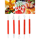Maxbell Portable Carving Knife Vegetable Fruit Poke Restaurant Chef Broach 17.3cm