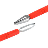 Maxbell Portable Carving Knife Vegetable Fruit Poke Restaurant Chef Broach 17.3cm