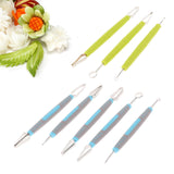 Maxbell Carving Knife Set Vegetable Fruit Sharp Modeling Sculpturing Corer Poke blue