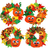 Maxbell 3D Halloween Foam Pumpkin Kit for Thanksgiving Party Decorations
