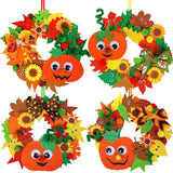 Maxbell 3D Halloween Foam Pumpkin Kit for Thanksgiving Party Decorations