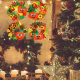 Maxbell 3D Halloween Foam Pumpkin Kit for Thanksgiving Party Decorations