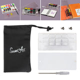 Maxbell Travel Watercolor Painting Pallet Box Display Accs Water Colors Palette