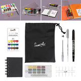 Maxbell Watercolor Painting Art Supplies Basic for Painting Traveling Kids Adults