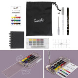 Maxbell Watercolor Painting Art Supplies Basic for Painting Traveling Kids Adults