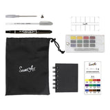 Maxbell Watercolor Painting Art Supplies Basic for Painting Traveling Kids Adults