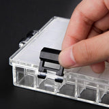 Maxbell 36 Grids Palette Storage Box Case Tray Supplies for Students