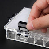 Maxbell 36 Grids Palette Storage Box Case Tray Supplies for Students