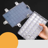 Maxbell 36 Grids Palette Storage Box Case Tray Supplies for Students