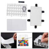 Maxbell 36 Grids Palette Storage Box Case Tray Supplies for Students