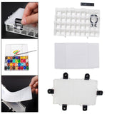 Maxbell 36 Grids Palette Storage Box Case Tray Supplies for Students