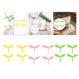Maxbell Cute Cartoon Bookmarks Page Holder Book Marker for Office Writers Gift Yellow