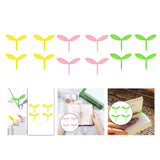 Maxbell Cute Cartoon Bookmarks Page Holder Book Marker for Office Writers Gift Yellow