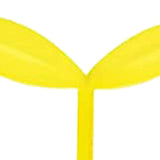 Maxbell Cute Cartoon Bookmarks Page Holder Book Marker for Office Writers Gift Yellow